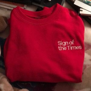 Harry Styles Sign of the Times Merch Sweatshirt